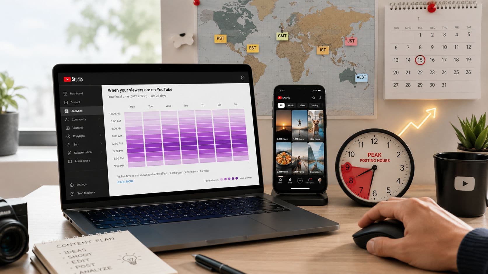 Best Time to Post Short on YouTube: Complete Guide 2026