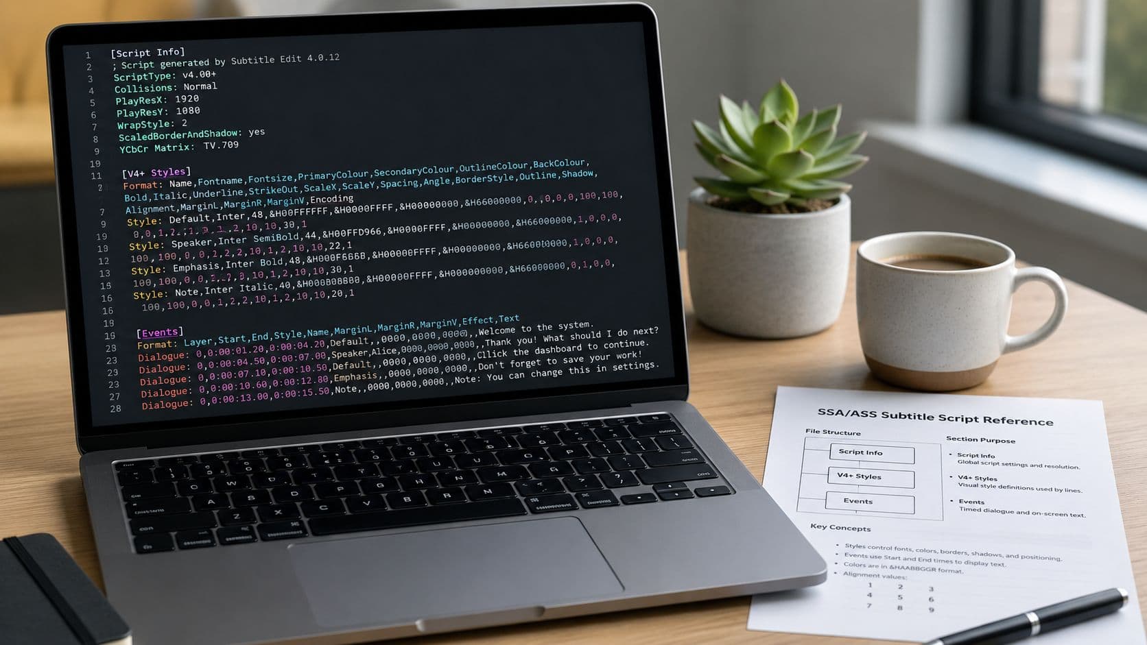 SSA Subtitle Format Explained for Video Creators
