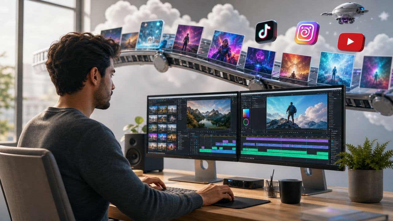 Modern AI Social Media Video Editor for Fast Content