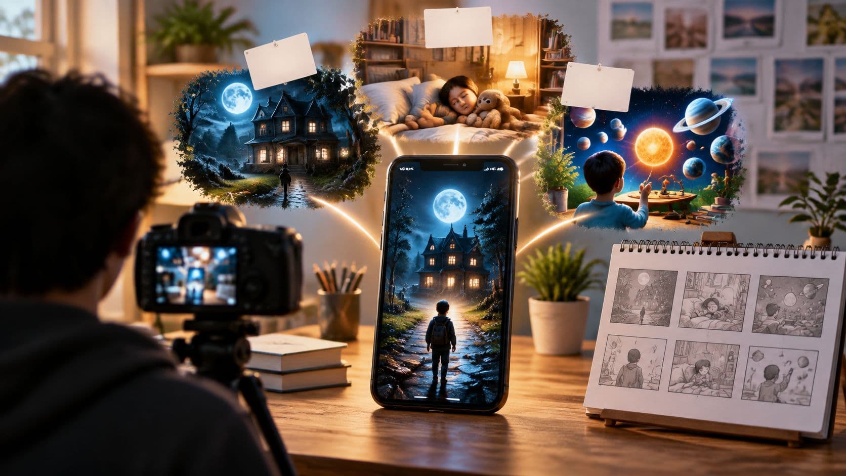 10 Story Ideas Prompts for Faceless Short Videos