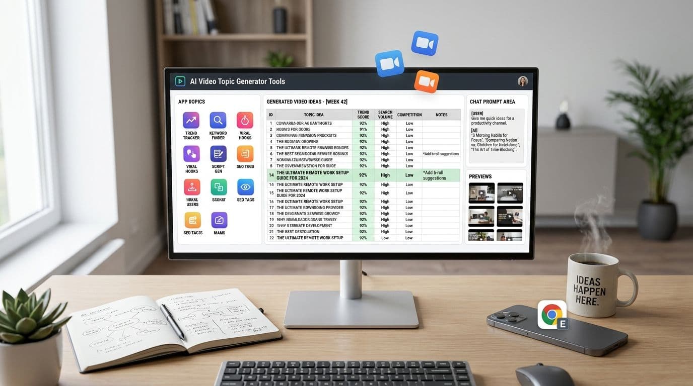 10 Best Video Topic Generator Tools for 2026